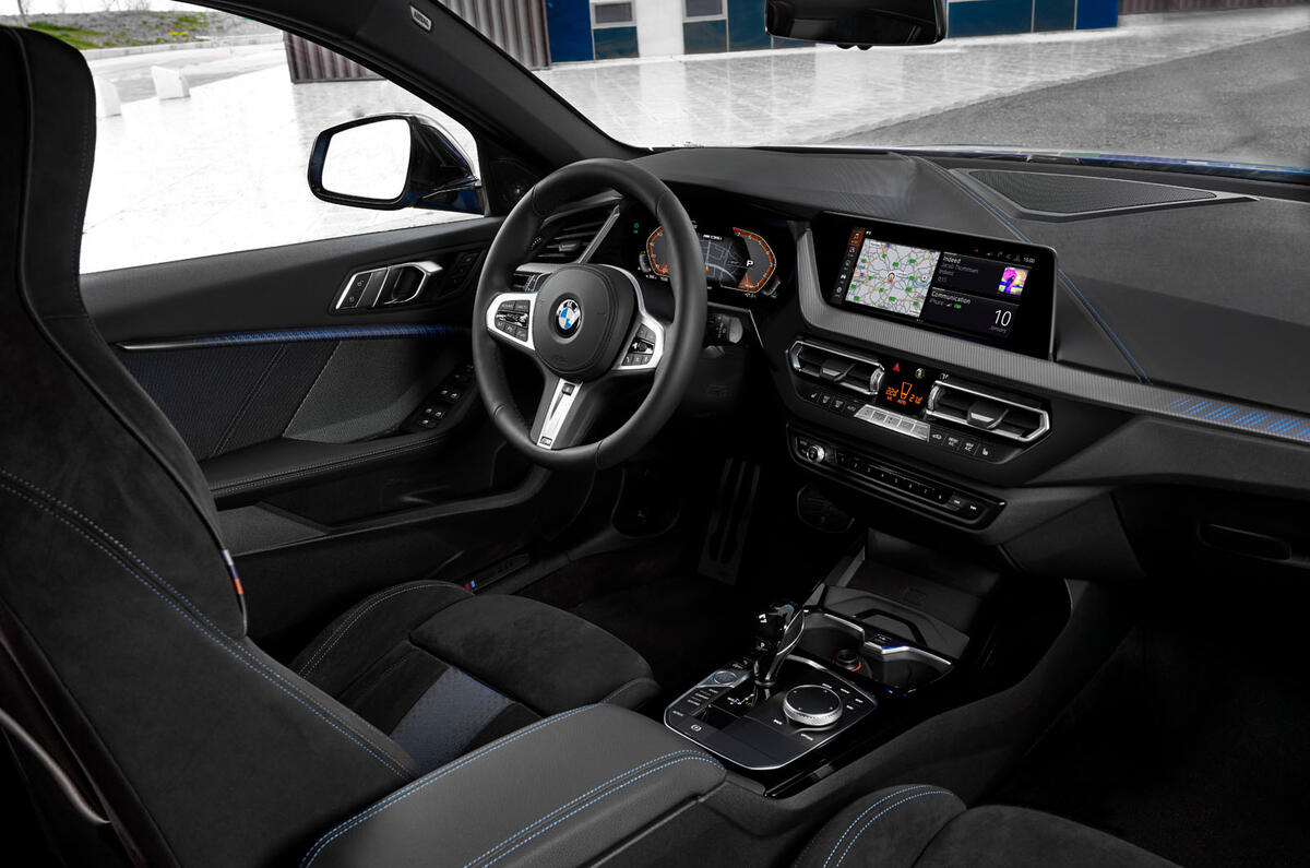 BMW 1 Series 2019 official reveal - cabin