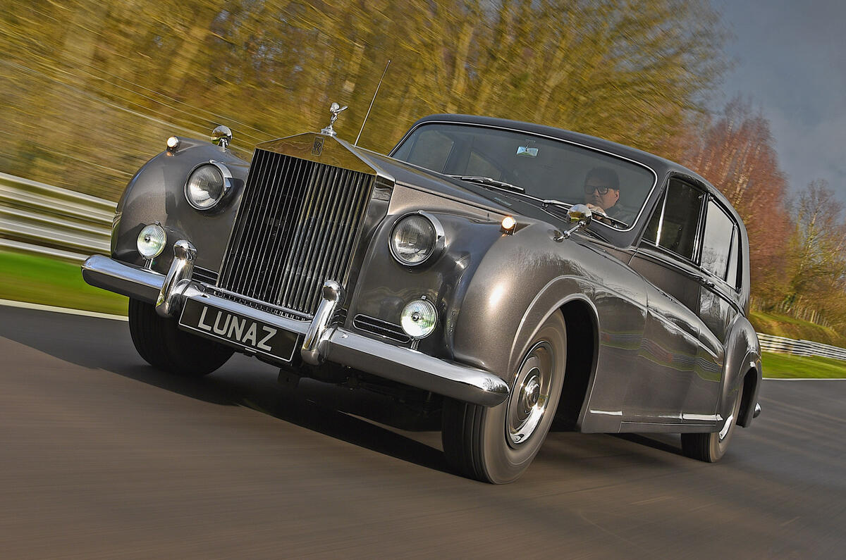 88 Brands Hatch EV records feature Rolls tracking front