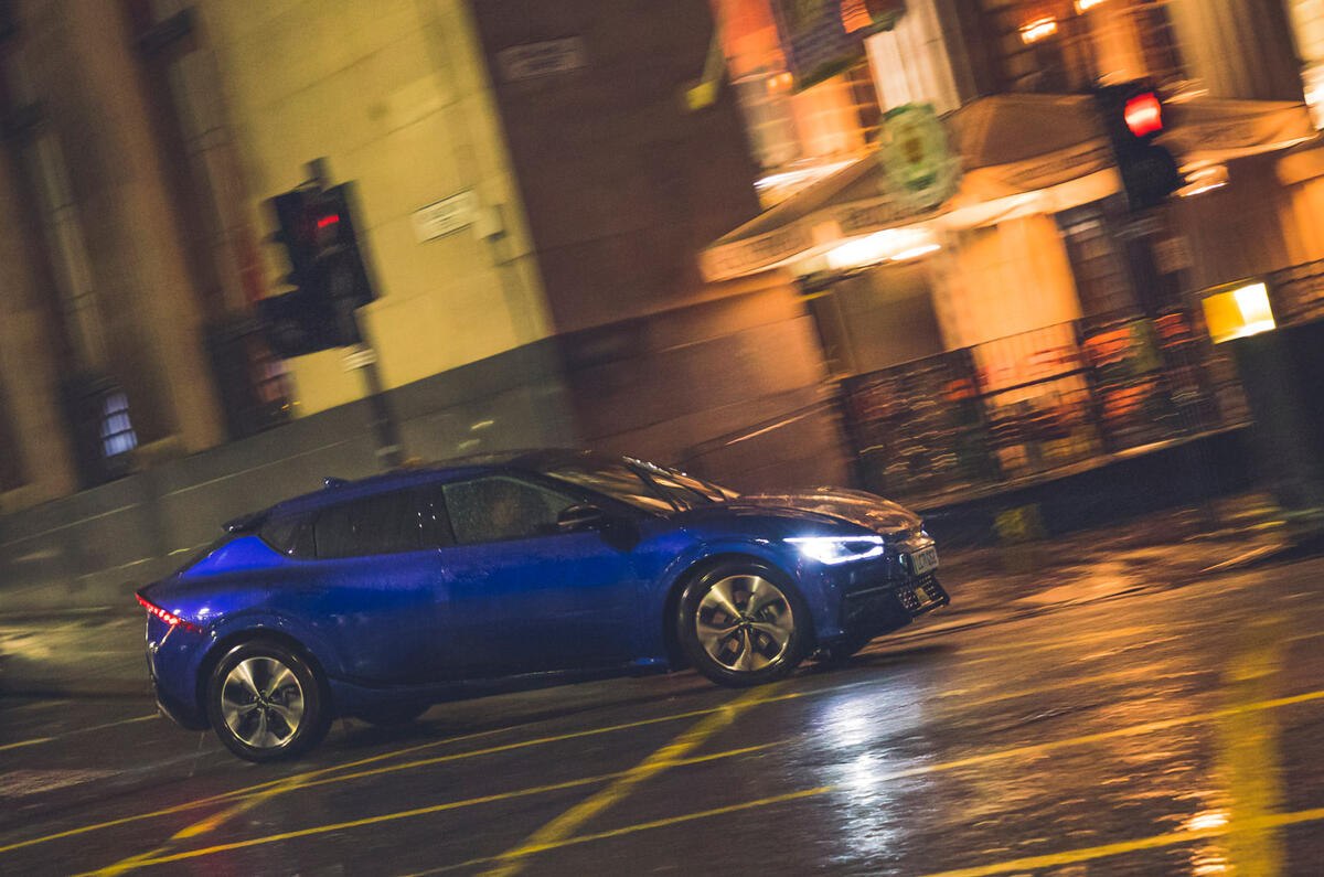 88 Brighton to Glasgow Kia EV6 2022 Scotland