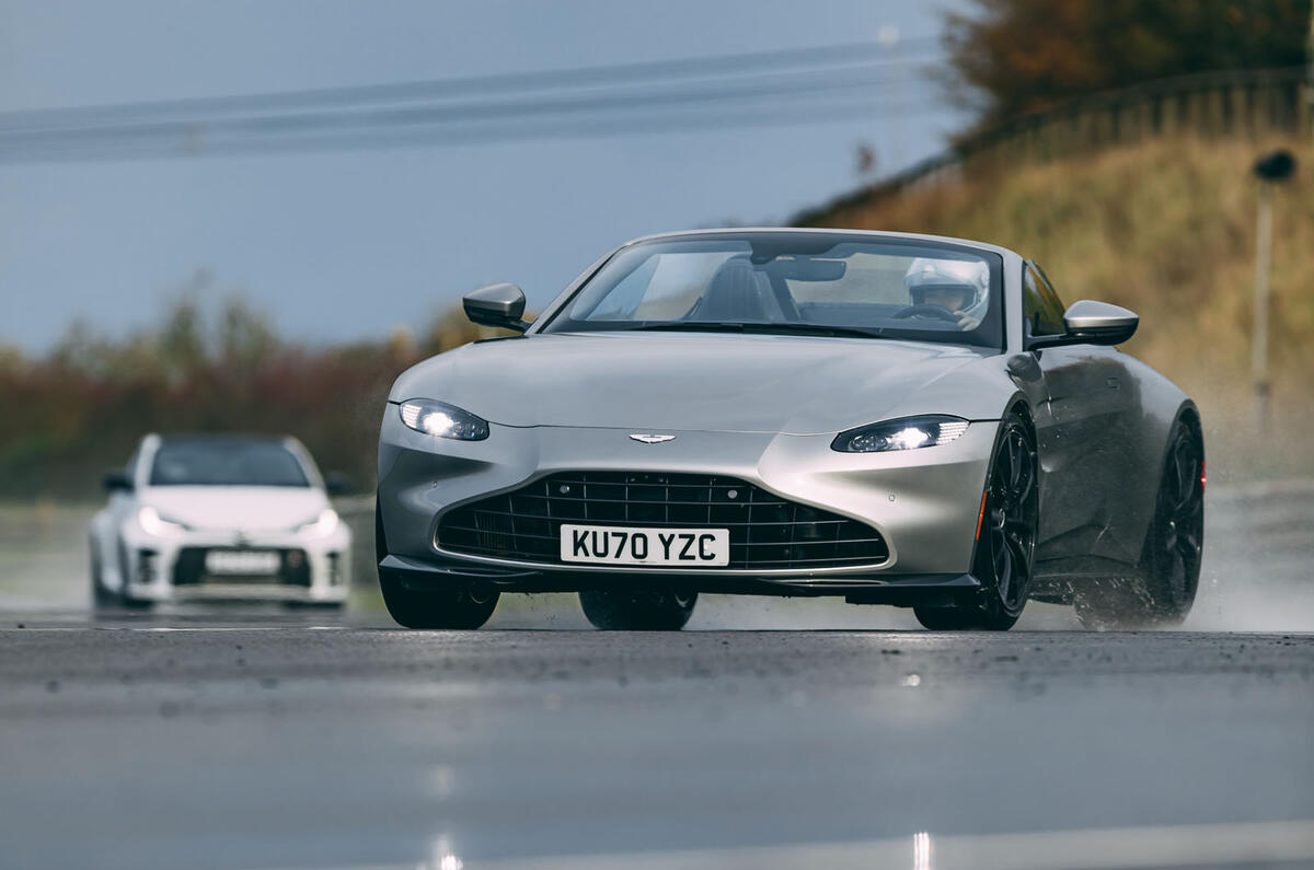 Britain's best drivers car 2020 - Aston vs Toyota Britain's best drivers car 2020 - Aston vs Toyota