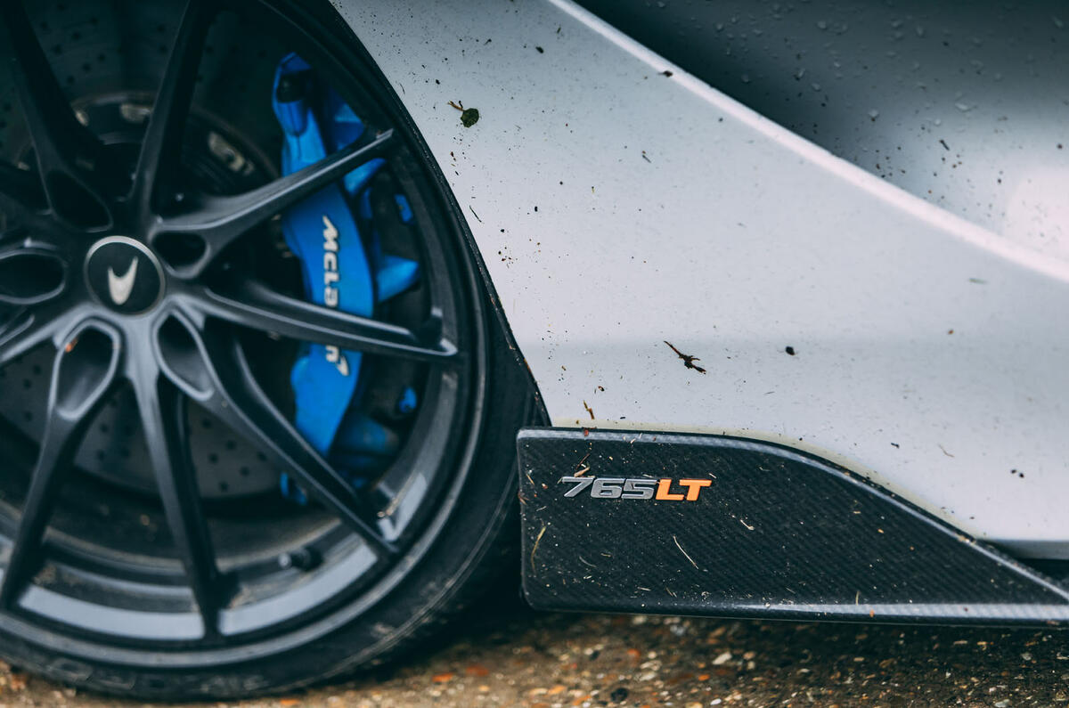 Britain's best drivers car 2020 final three - McLaren 765LT alloy wheels Britain's best drivers car 2020 final three - McLaren 765LT alloy wheels