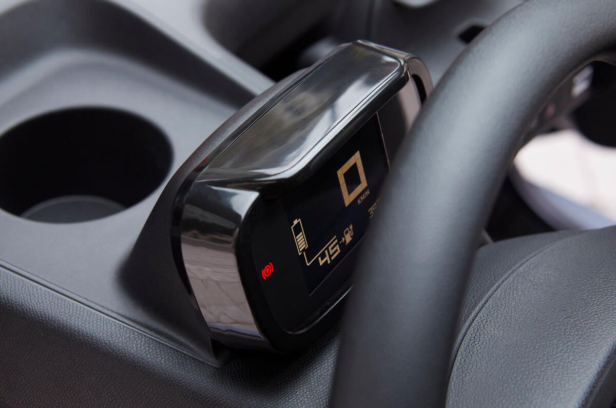 Citroen Ami (LHD) 2020 UK first drive review - instruments