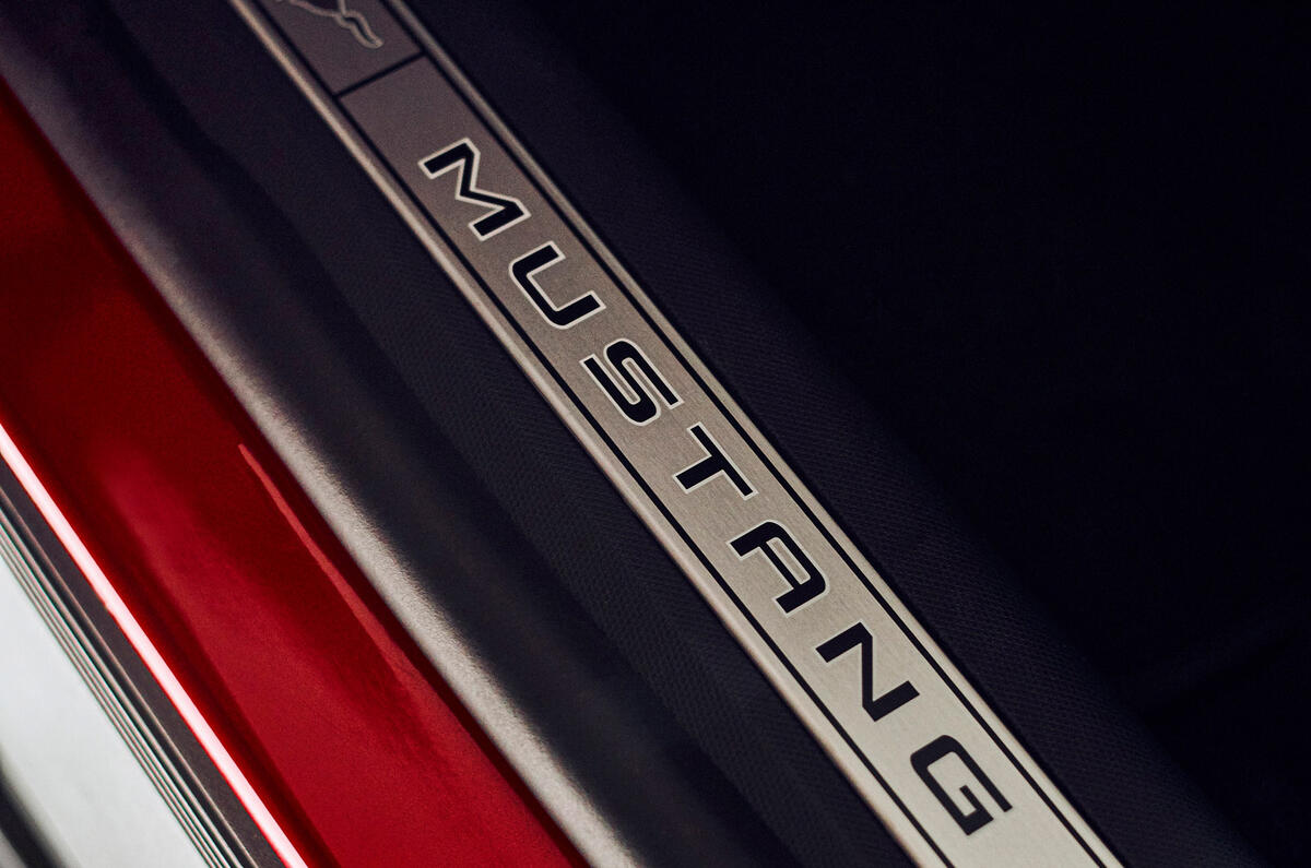 Ford Mustang Mach-E 2020 first ride - scuff plates