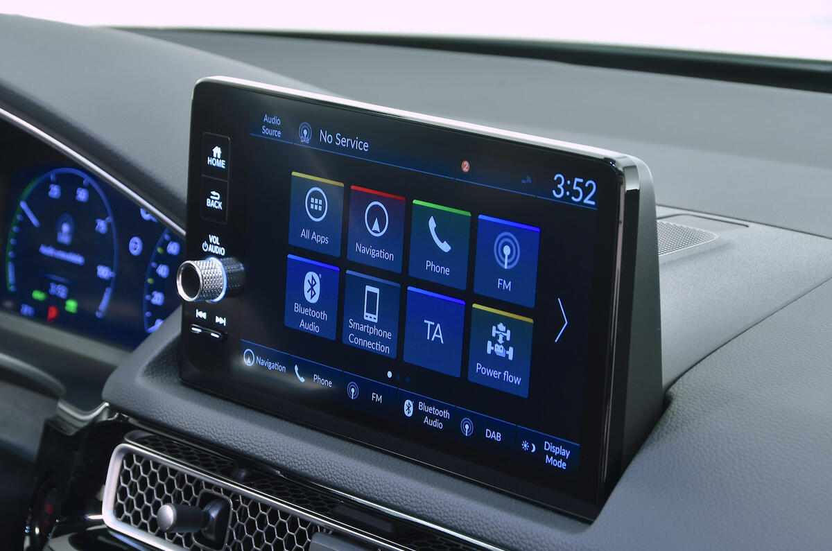88 Honda Civic 2022 european reveal infotainment 88 Honda Civic 2022 european reveal infotainment