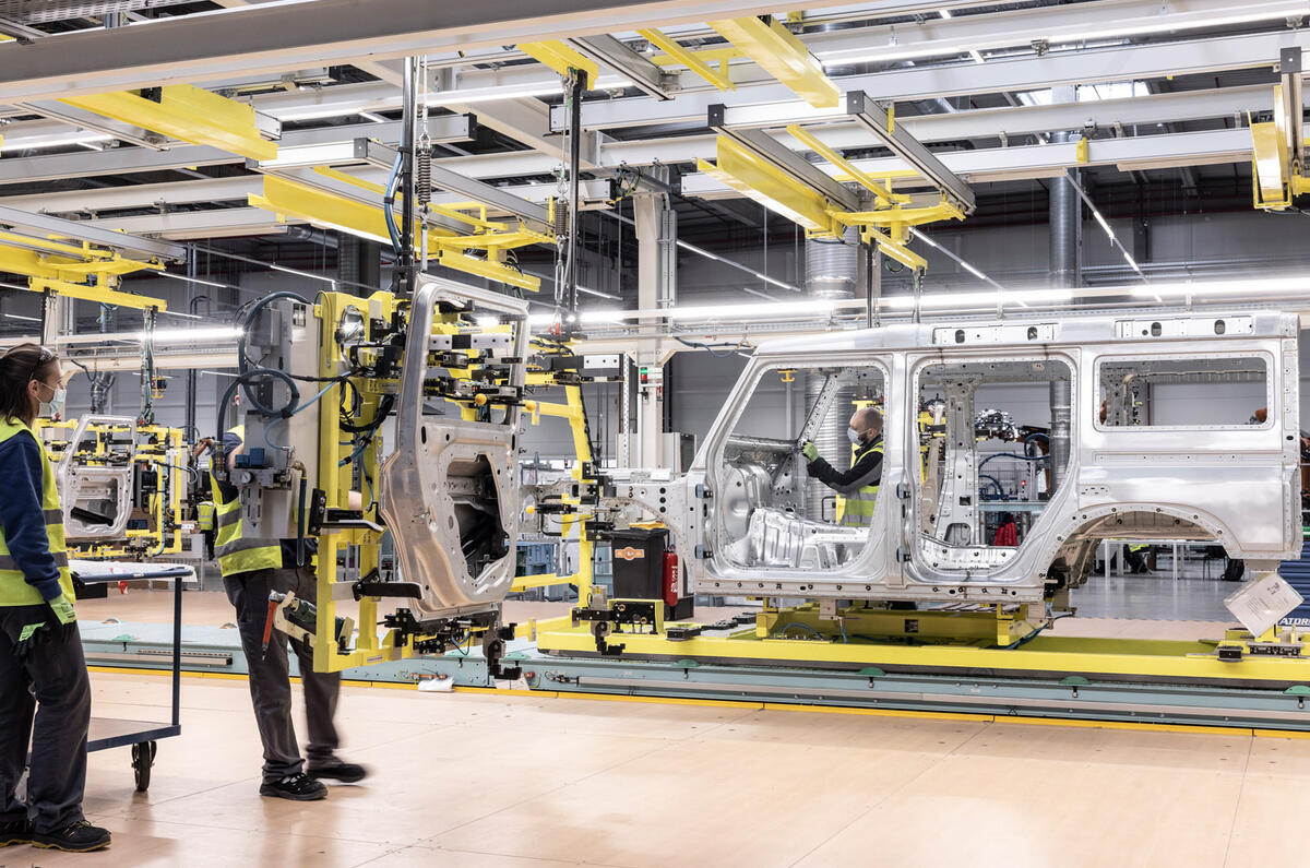 88 Ineos Hambach factory tour 2022 body shop