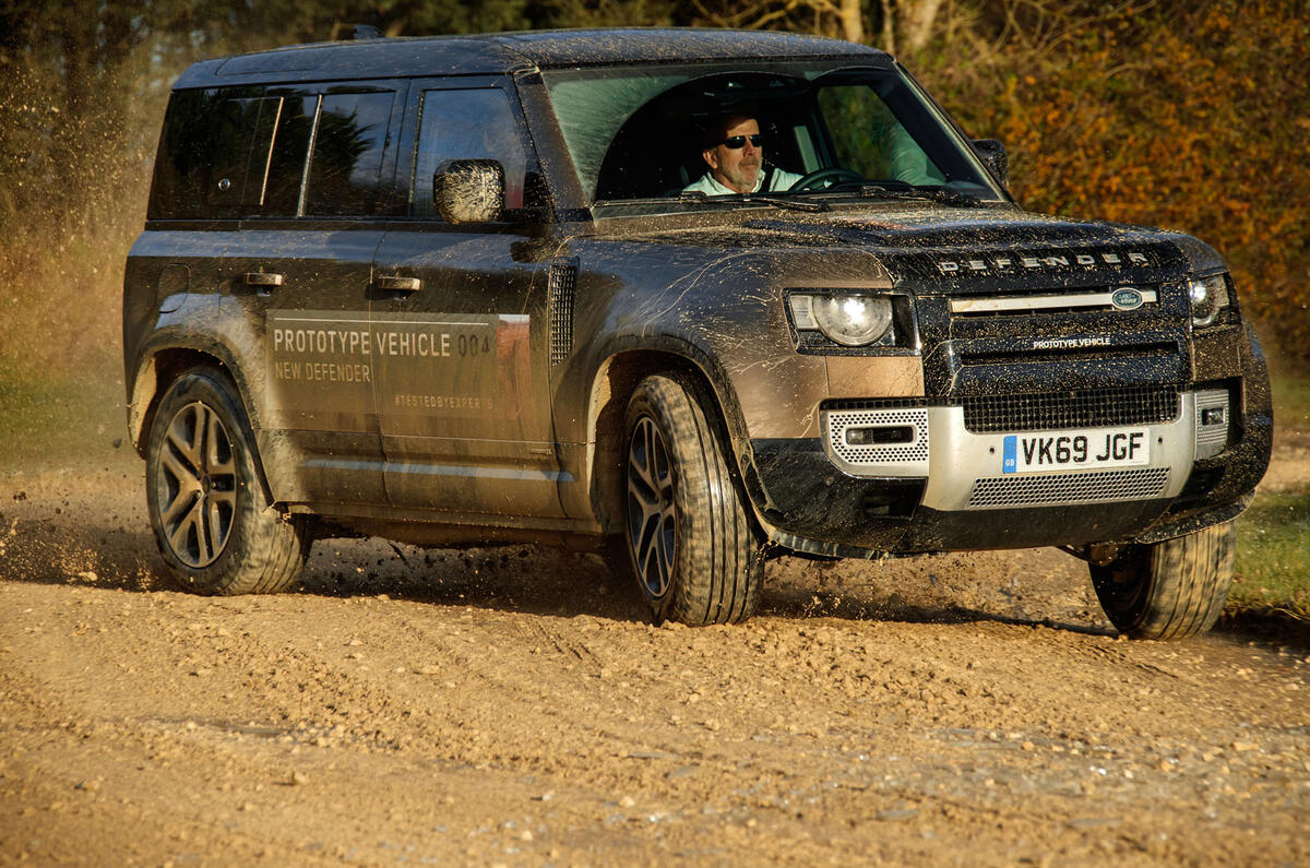 Jaguar Land Rover Cross Country - opposite lock Jaguar Land Rover Cross Country - opposite lock