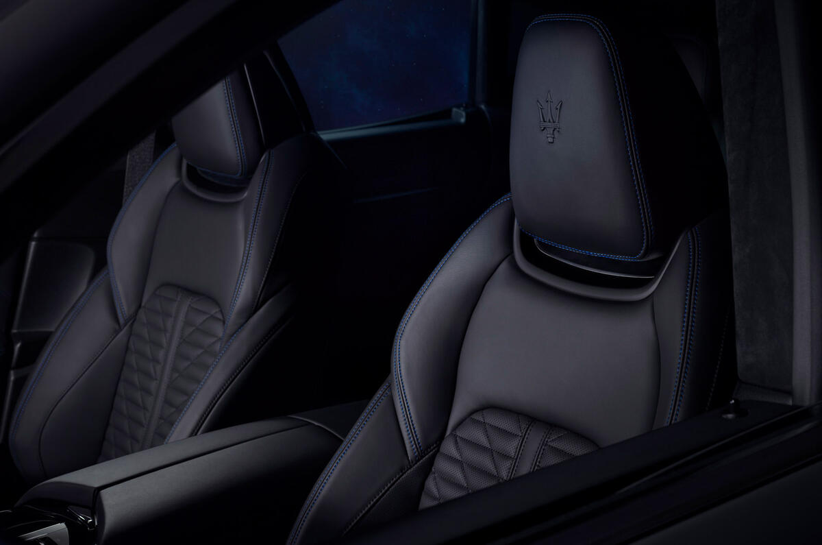 88 Maserati Levante Hybrid 2021 official images front seats 88 Maserati Levante Hybrid 2021 official images front seats