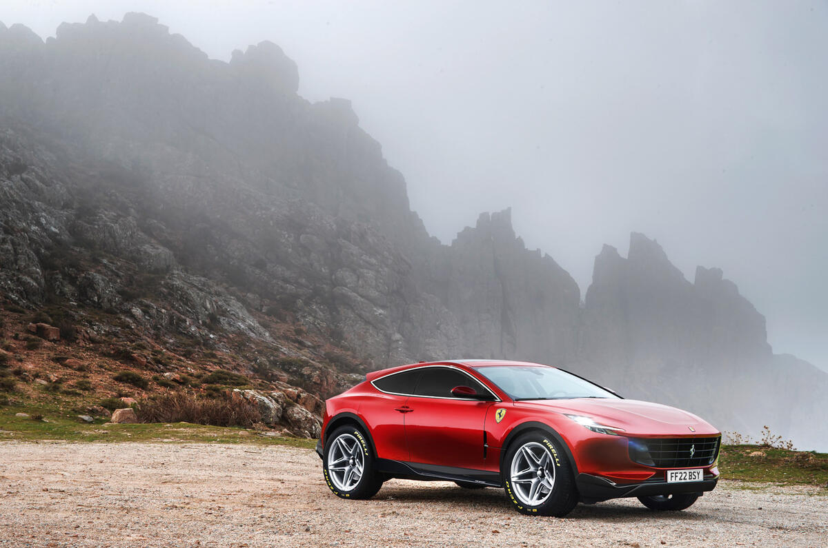 88 May Ferrari SUV render 88 May Ferrari SUV render