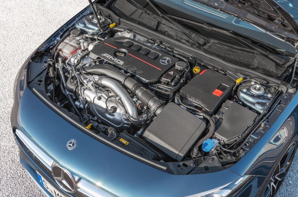 Mercedes-AMG A35 Saloon 2019 official reveal - engine