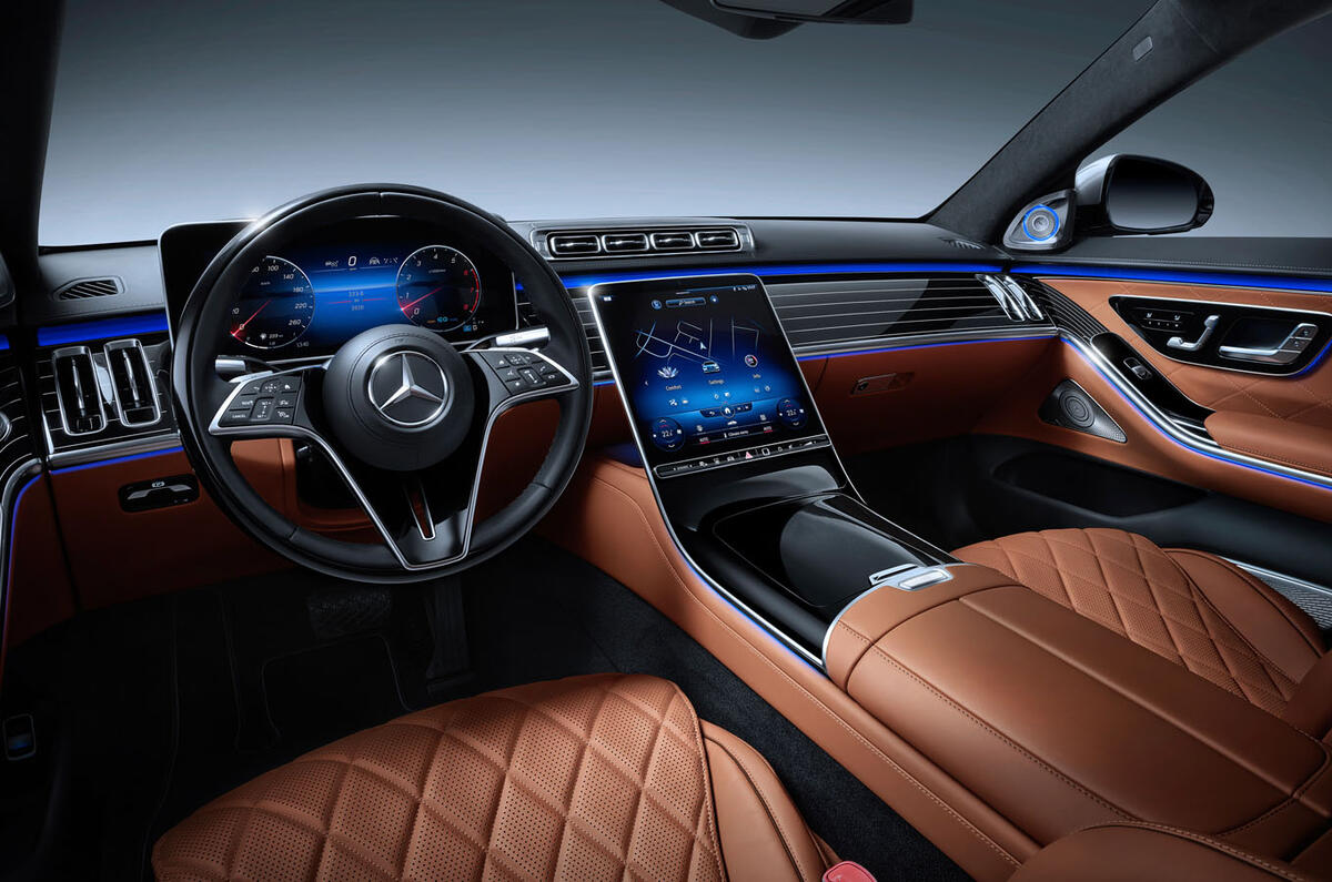 2021 Mercedes-Benz S-Class official reveal images - dashboard 2021 Mercedes-Benz S-Class official reveal images - dashboard