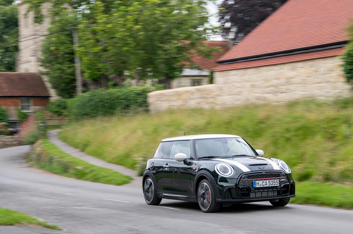 88 Mini JCW anniversary official images on road front 88 Mini JCW anniversary official images on road front