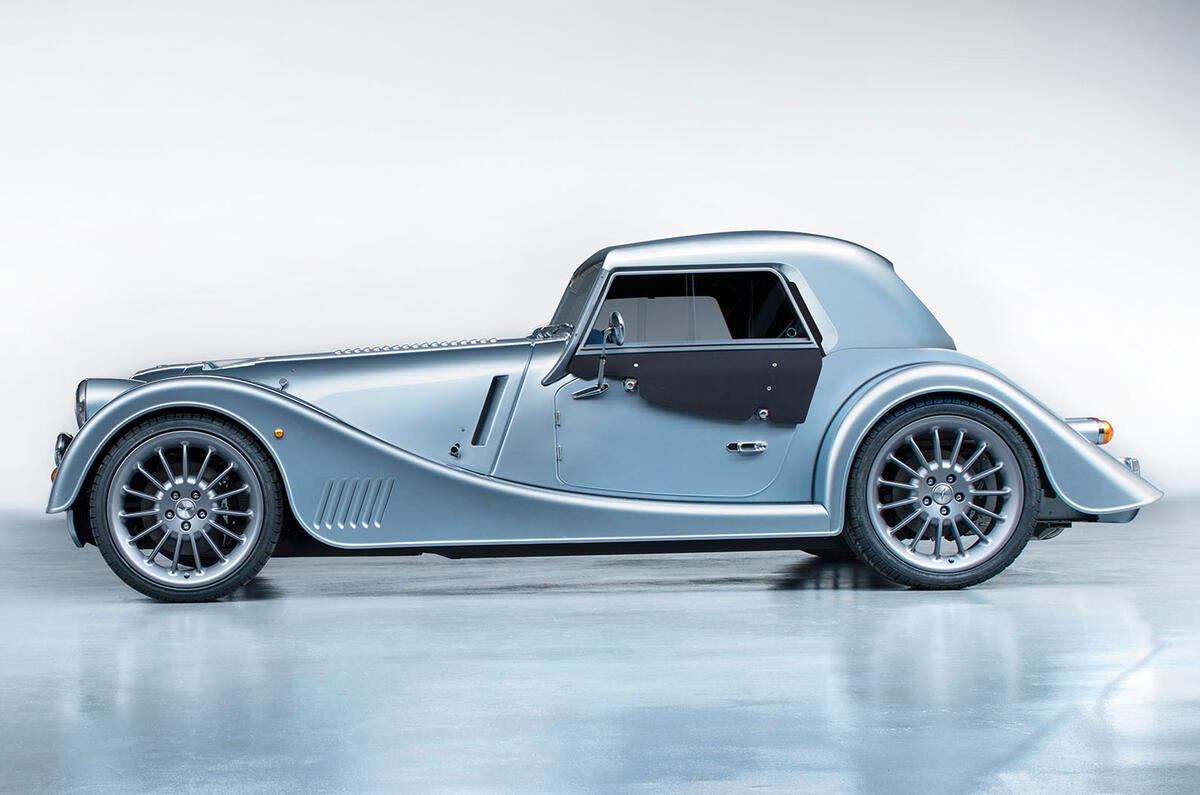 Morgan Plus Six 2019 official press images - roof