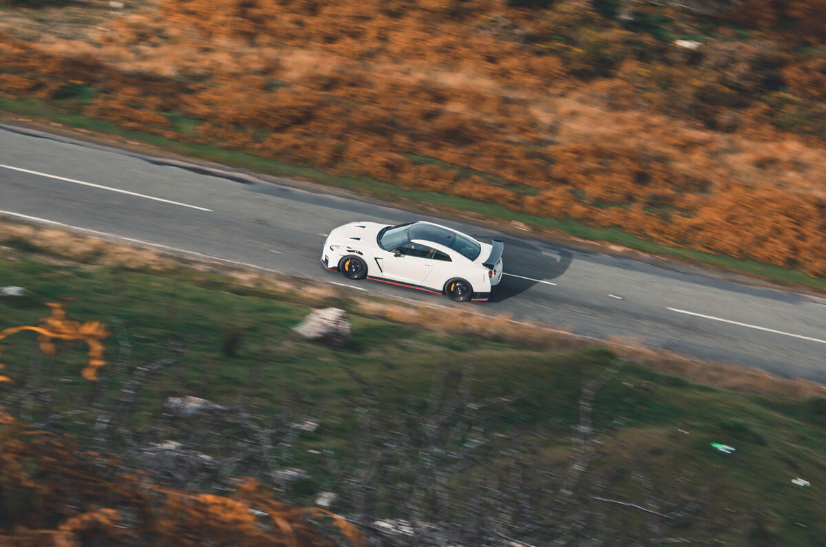 88 Nissan GTR at 15 feature aerial