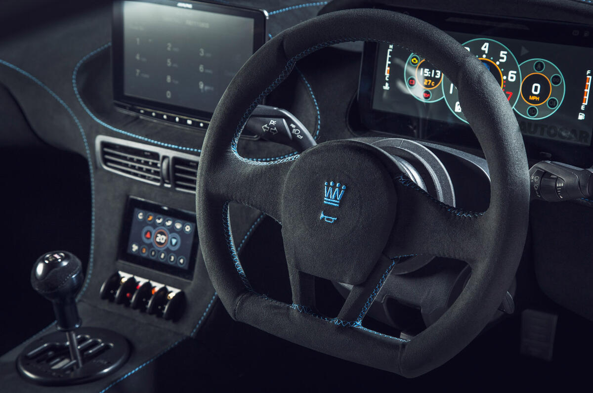 88 Noble M500 reveal 2022 steering wheel 88 Noble M500 reveal 2022 steering wheel
