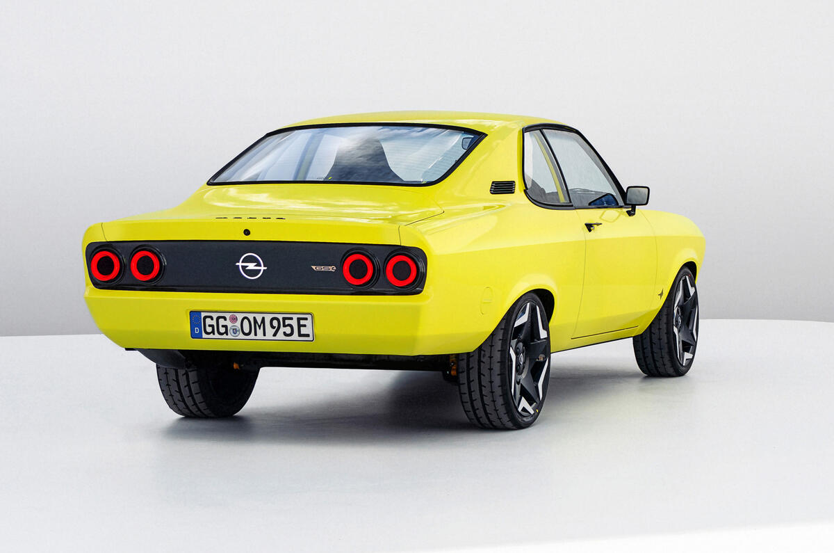 88 opel manta elektromod 2021 official images edit static rear