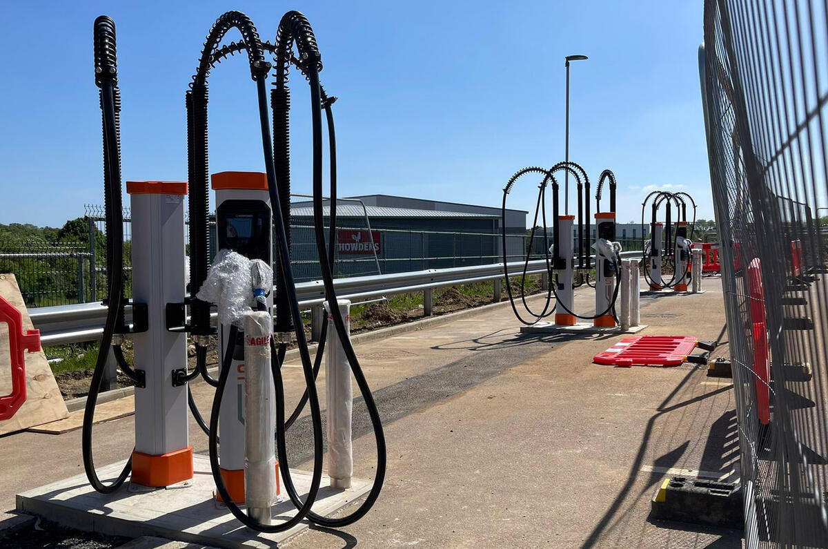 88 osprey charger under construction 88 osprey charger under construction