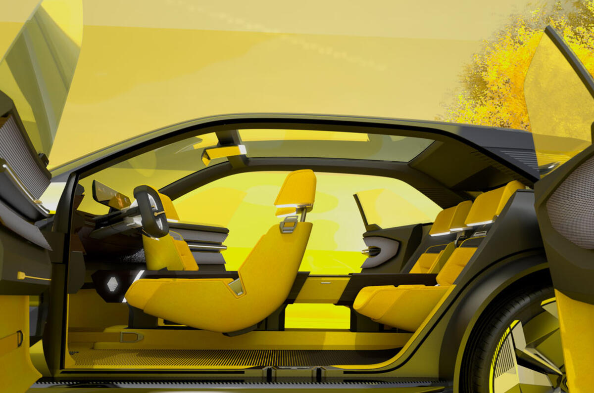 Renault Morphoz concept official studio images - cabin Renault Morphoz concept official studio images - cabin