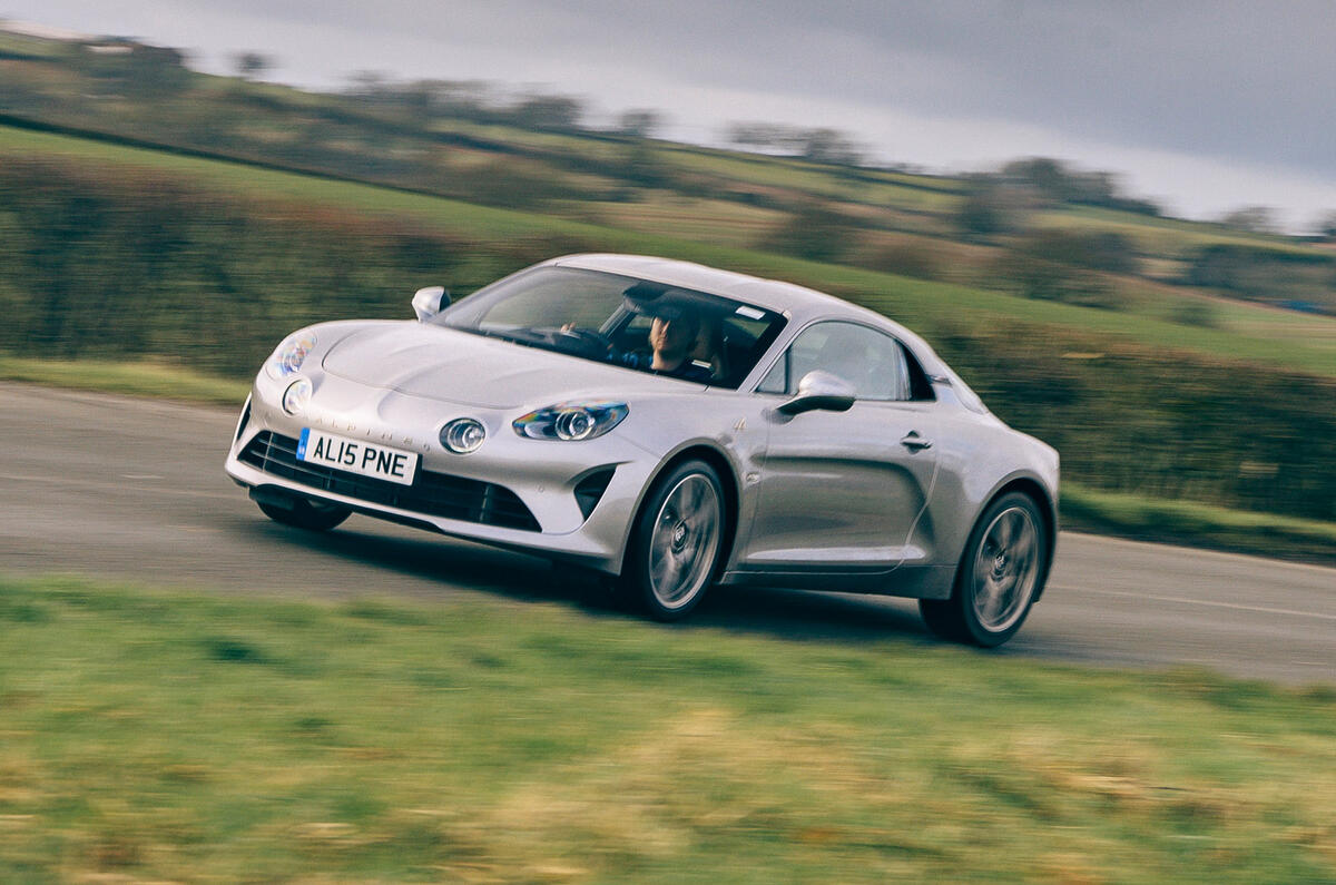 88 road testers cars of 2021 Alpine A110 side