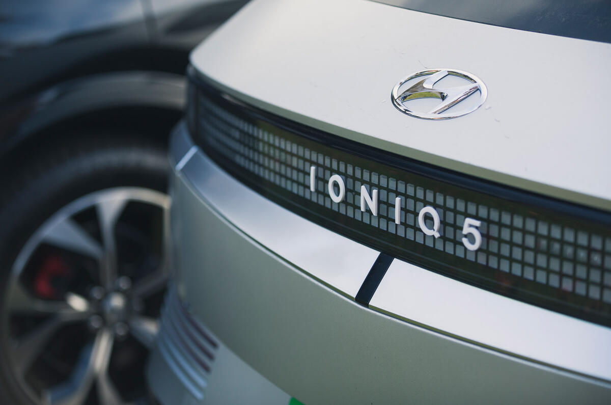 88 road testers christmas lunch 2021 ioniq rear badge