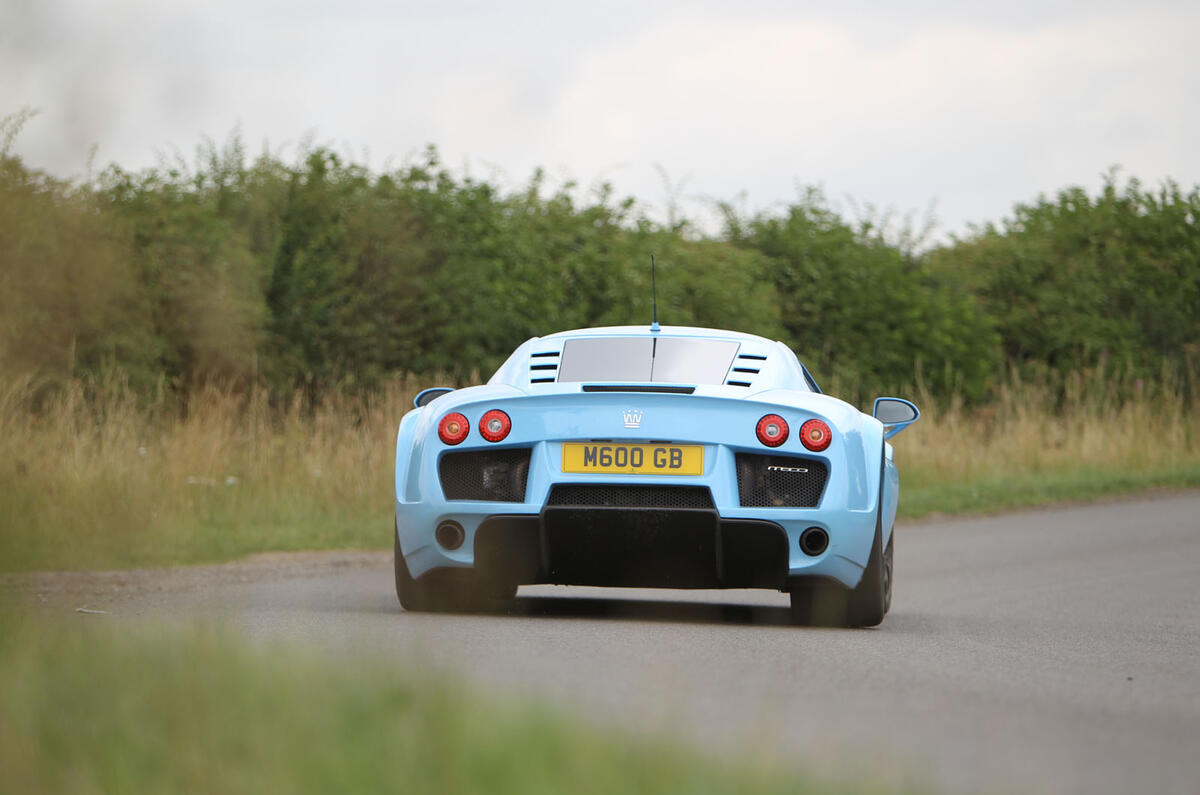 Road test rewind: Noble M600 - road rear Road test rewind: Noble M600 - road rear