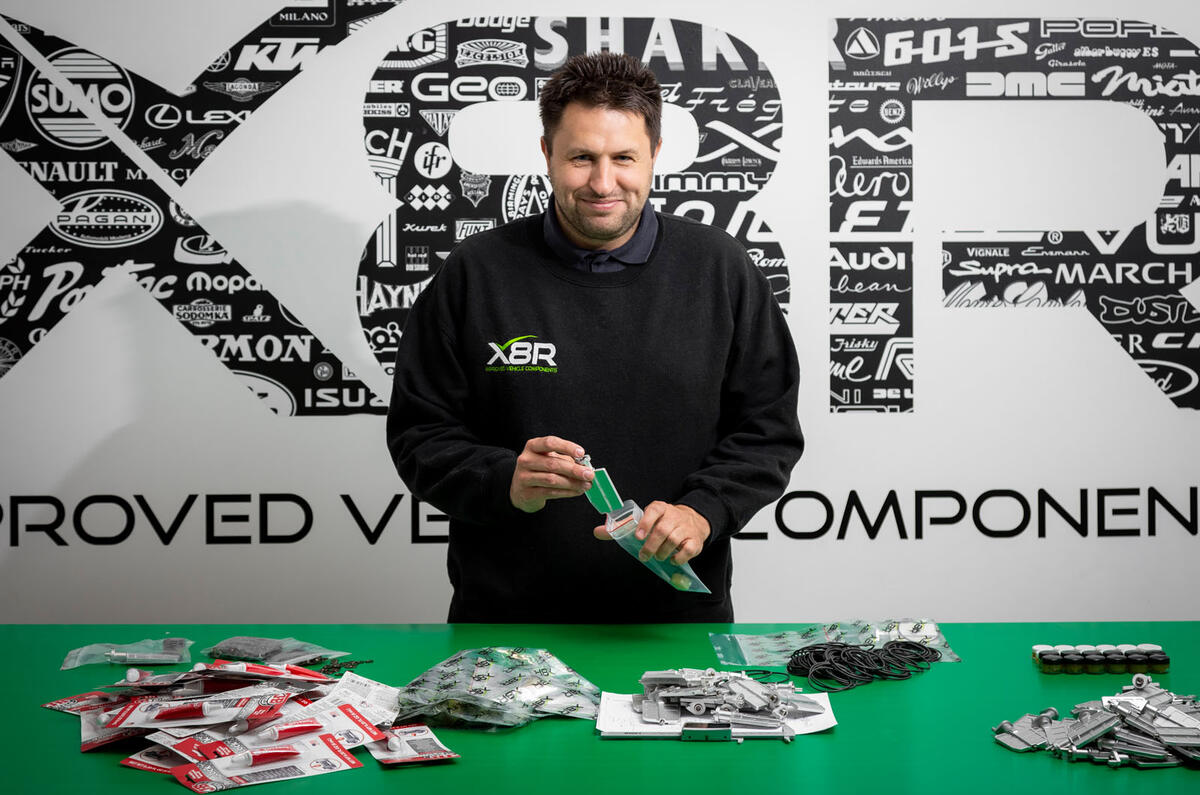 X8R improved vehicle parts - packaging