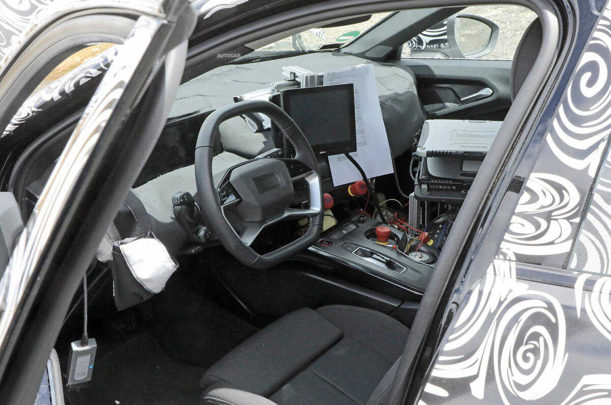 88 disguised Audi S4 interior
