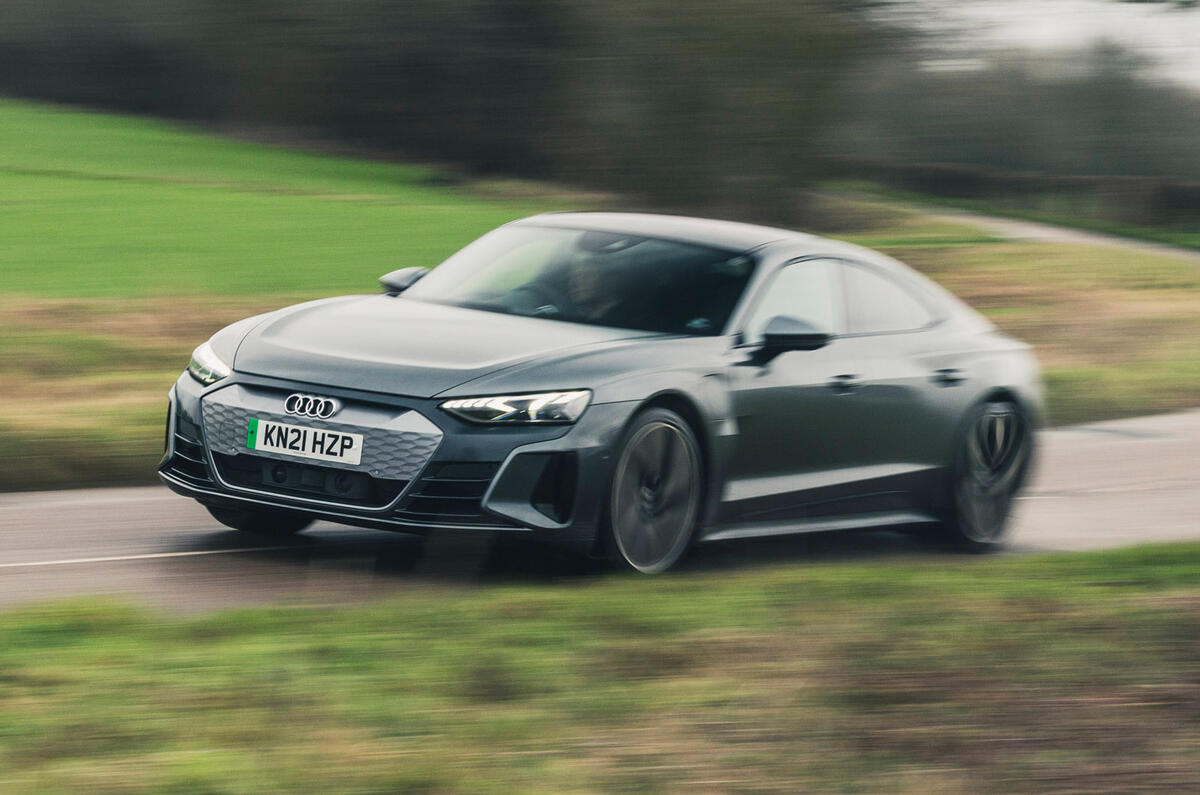 89 Audi quattro meets e tron gt etron on road front 89 Audi quattro meets e tron gt etron on road front