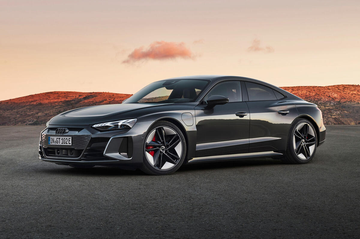 89 Audi RS E tron GT 2021 official reveal static front 89 Audi RS E tron GT 2021 official reveal static front