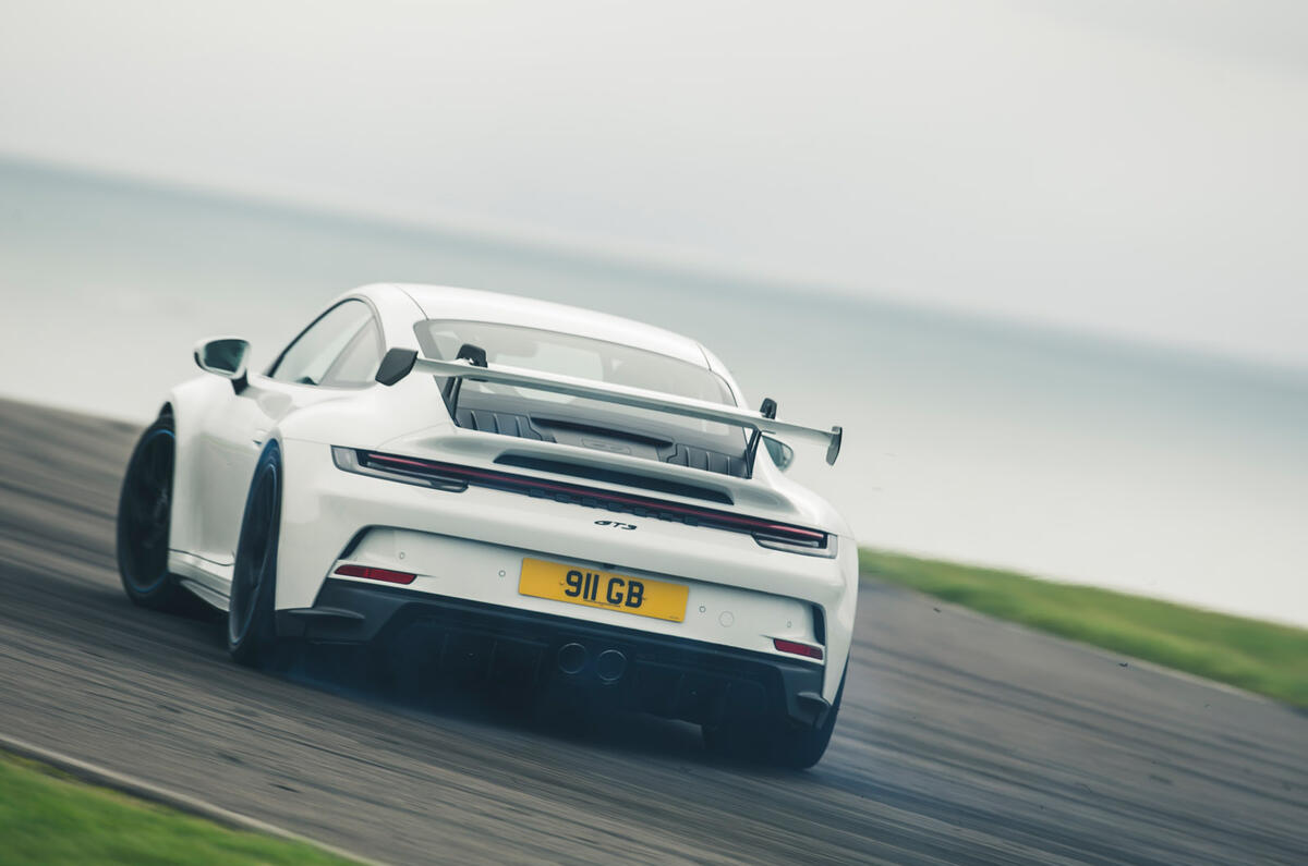 89 BBDC 2021 Final three Porsche drift rear