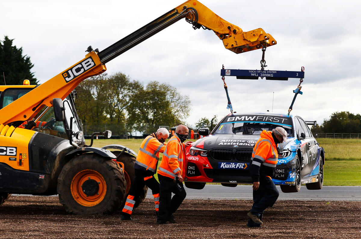 BTCC meeting the officials - rescue BTCC meeting the officials - rescue