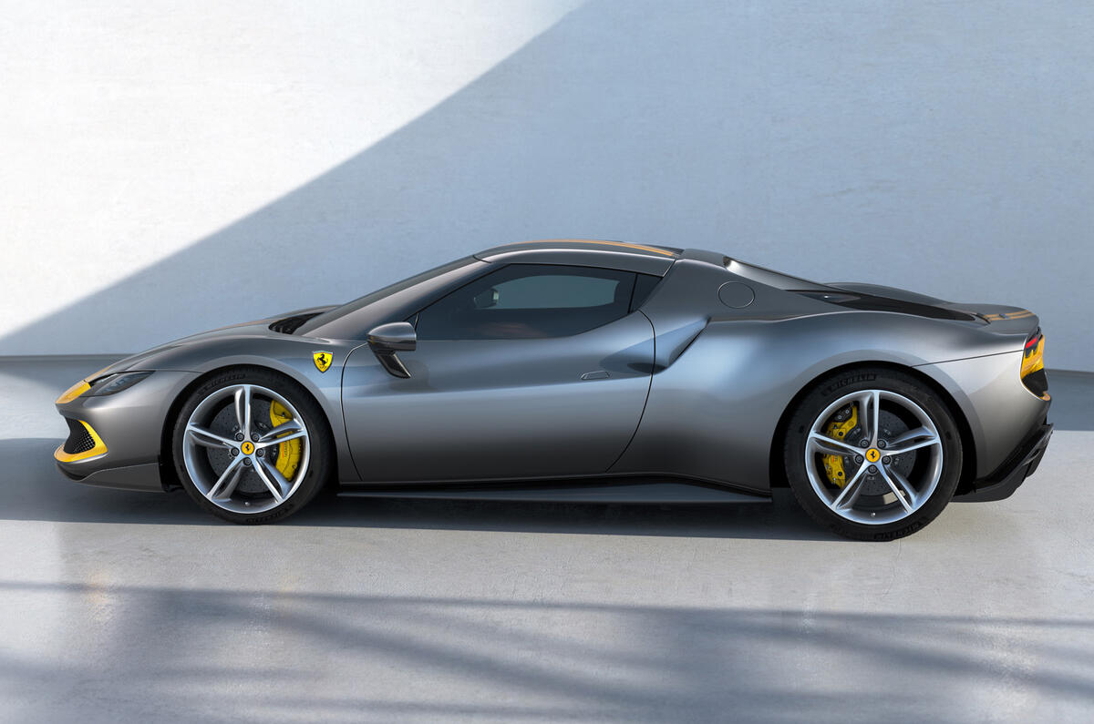 89 Ferrari 296 GTB 2021 Assetto Fiorano side