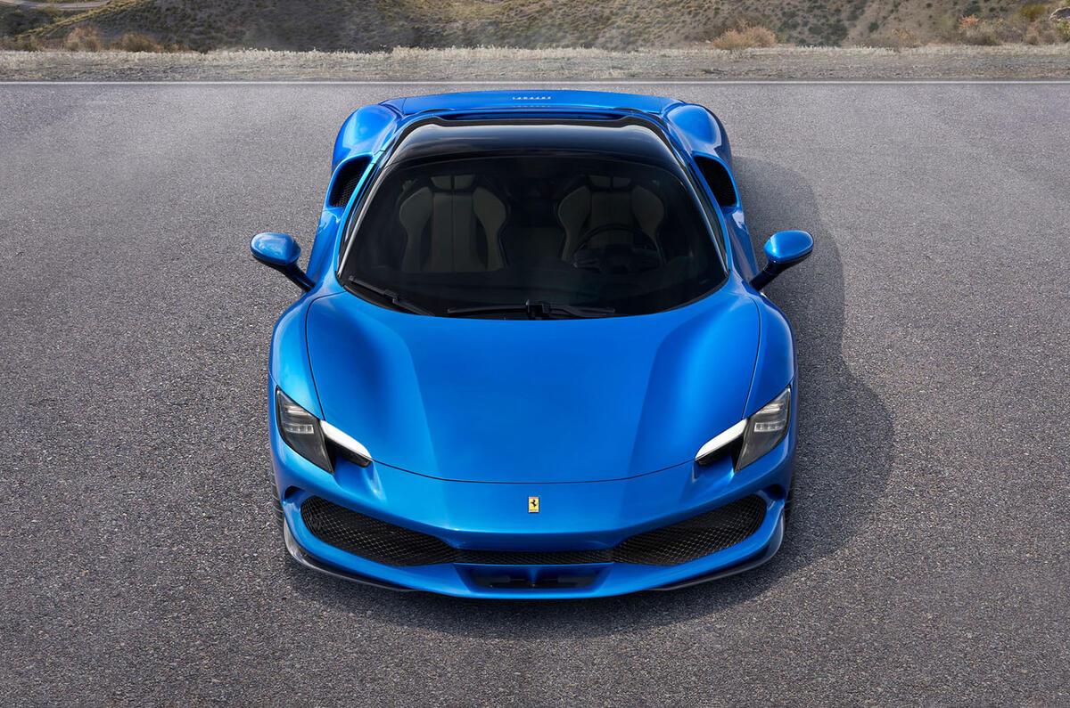 89 Ferrari 296 GTS 2022 official images blue nose 89 Ferrari 296 GTS 2022 official images blue nose