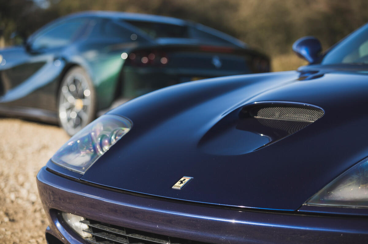 89 Ferrari 812 meets 550 2022 550 nose badge 89 Ferrari 812 meets 550 2022 550 nose badge