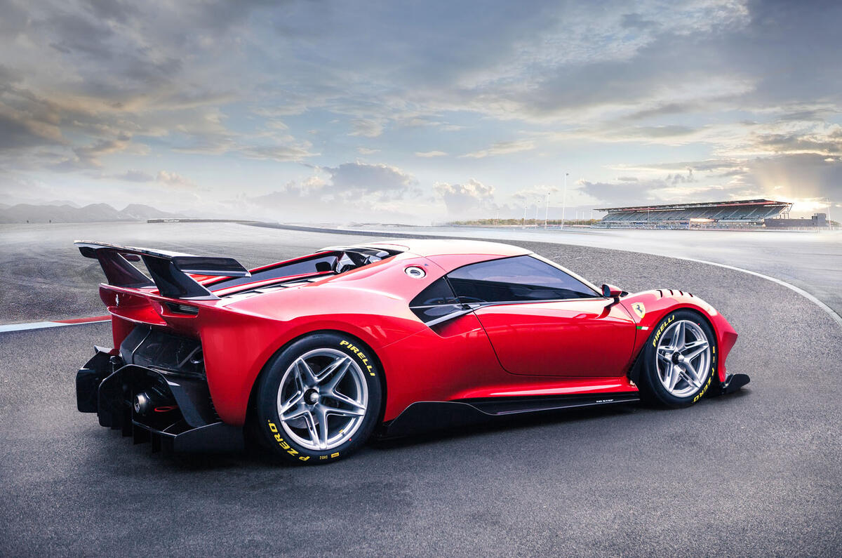 Ferrari P80/C 2019 reveal official pictures - render rear