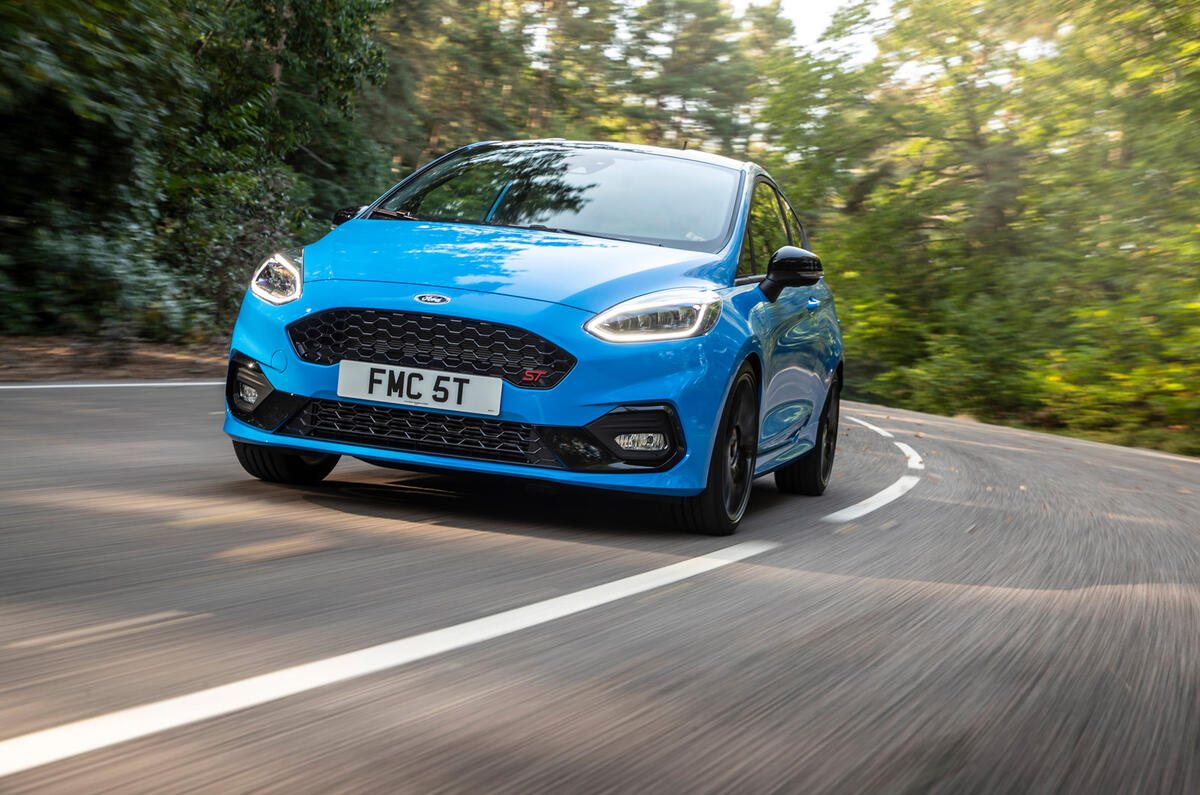 Ford Fiesta ST Edition 2020 official announcement - on the road front