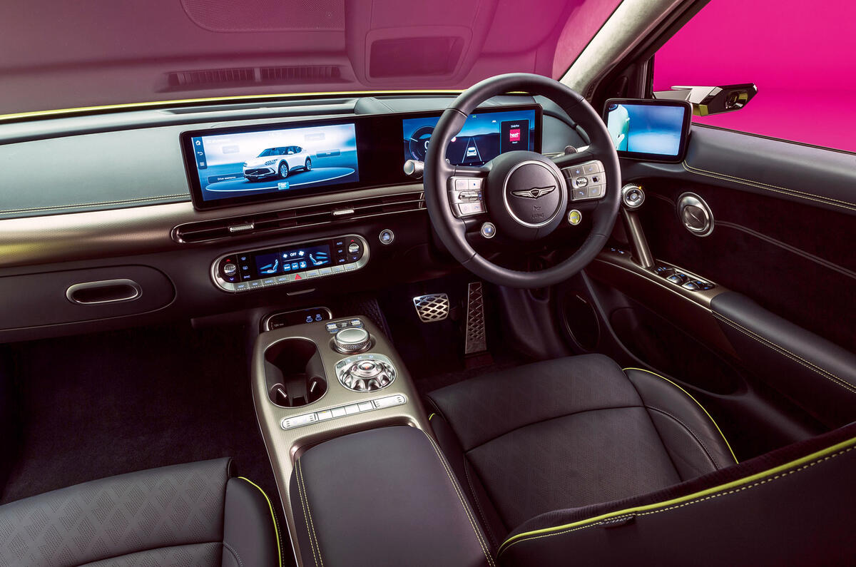 89 Genesis GV60 Autocar studio static interior