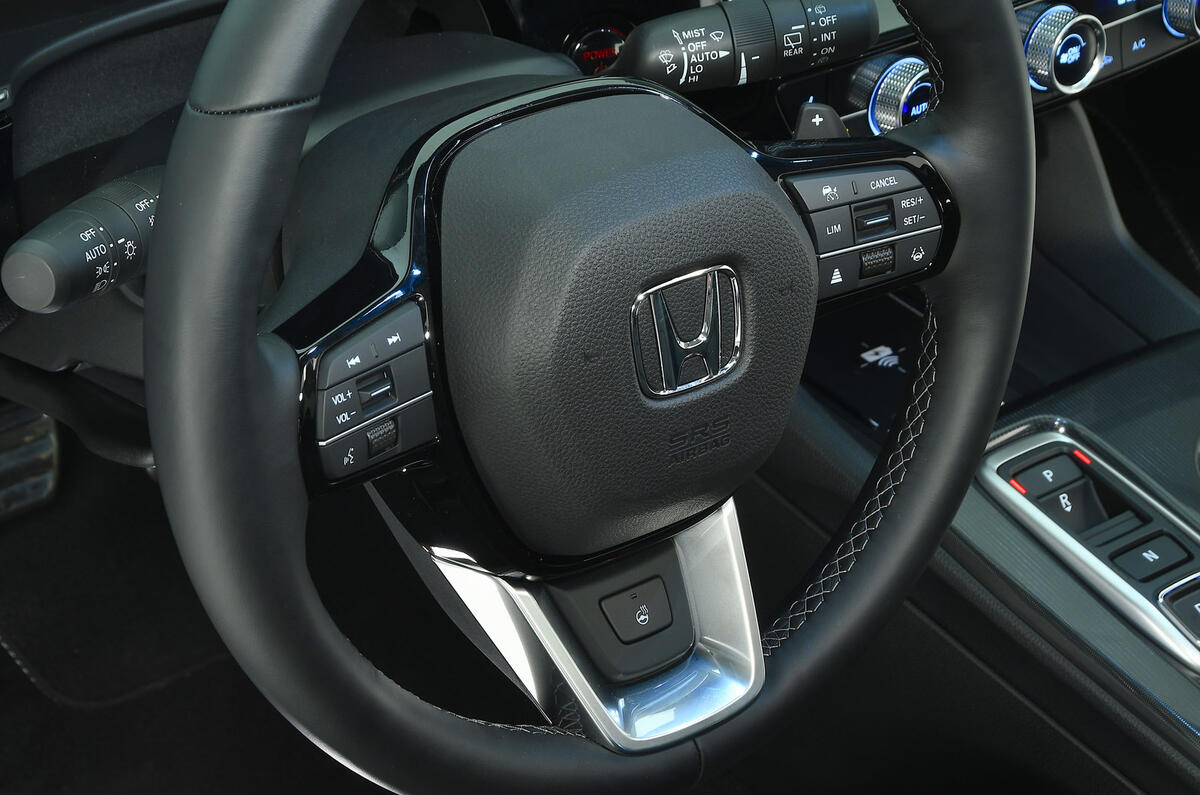 89 Honda Civic 2022 european reveal steering wheel 89 Honda Civic 2022 european reveal steering wheel