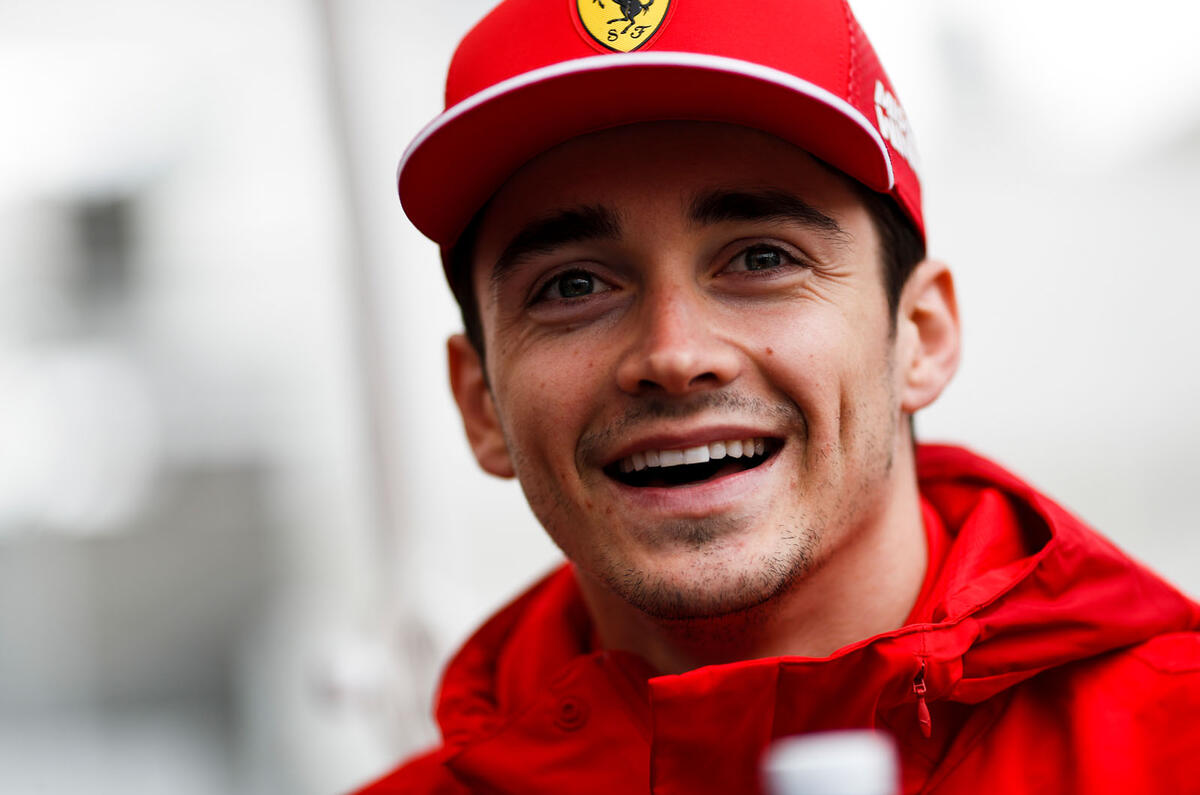 Charles Leclerc interview, 2019 British Grand Prix - smile