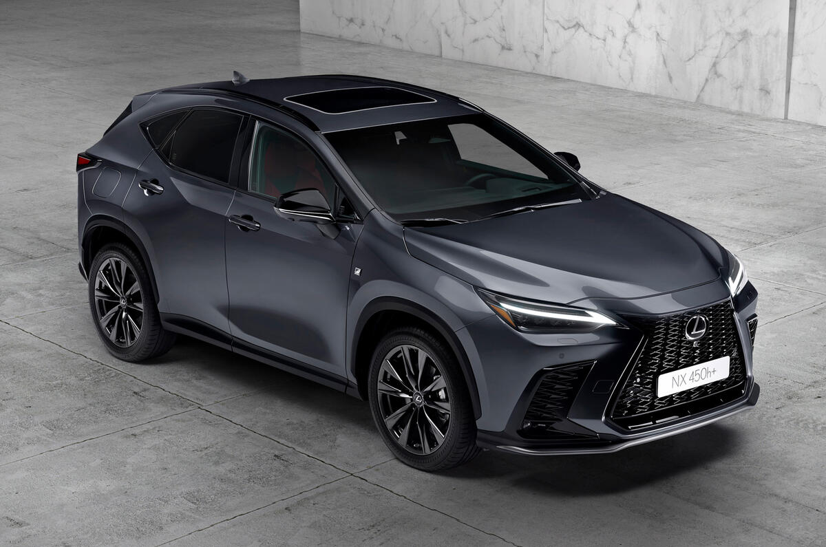 89 Lexus NX 450h+ 2021 official reveal static front 89 Lexus NX 450h+ 2021 official reveal static front