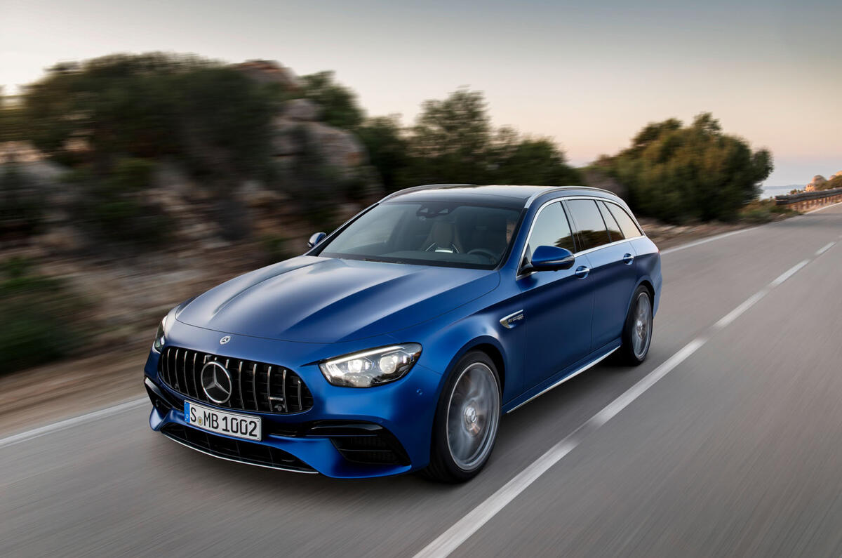 2020 Mercedes-AMG E63 facelift - estate front 2020 Mercedes-AMG E63 facelift - estate front