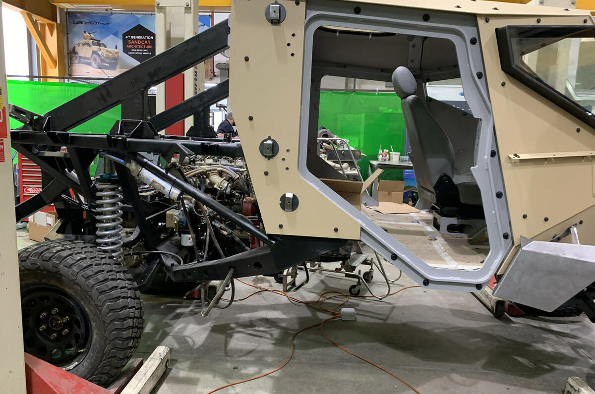 89 plasan wilder rear frame