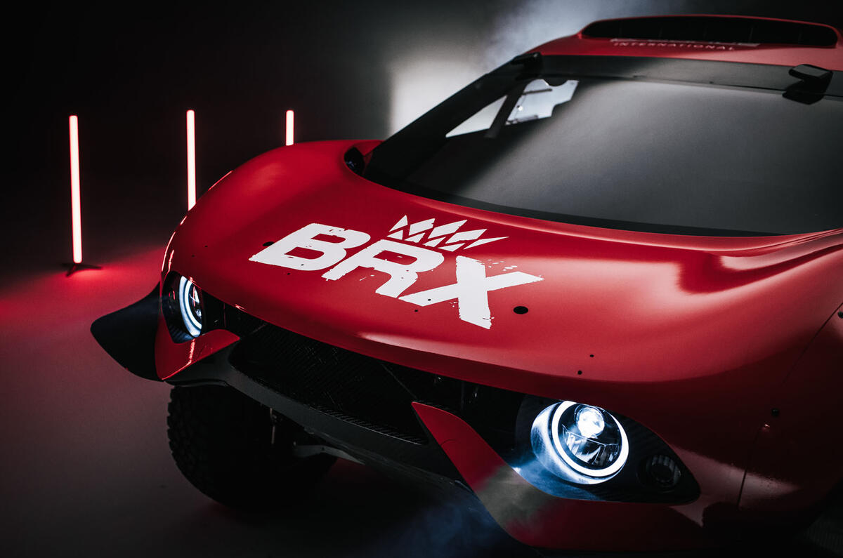 Prodrive BRX T1 in the desert - studio headlights Prodrive BRX T1 in the desert - studio headlights