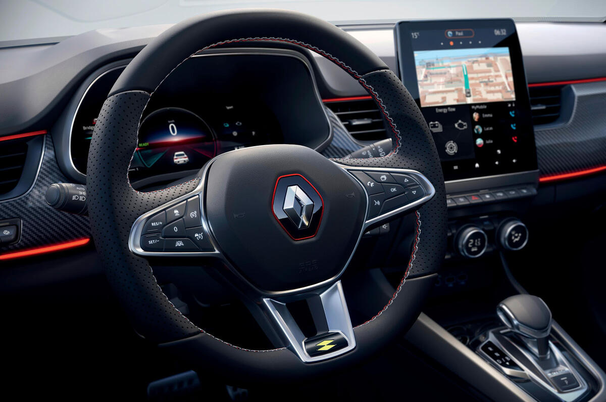 2021 Renault Arkana official European images - steering wheel 2021 Renault Arkana official European images - steering wheel