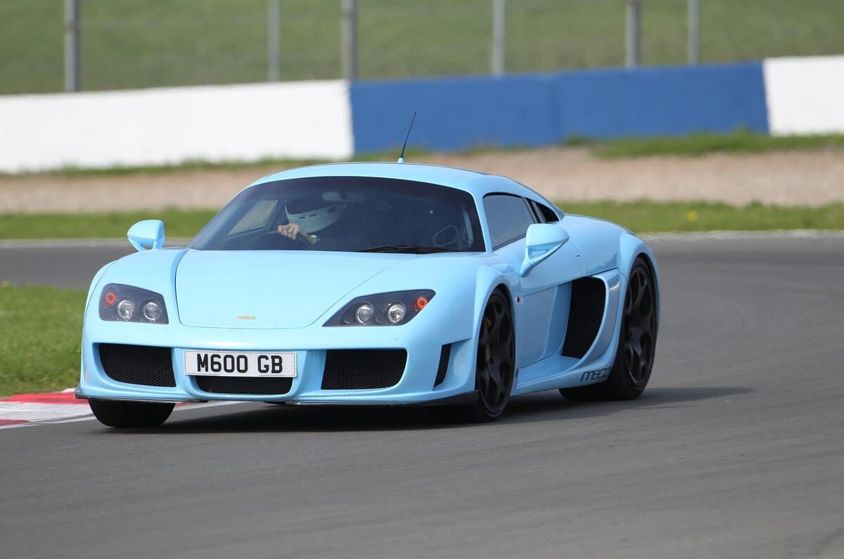 Road test rewind: Noble M600 - track front Road test rewind: Noble M600 - track front