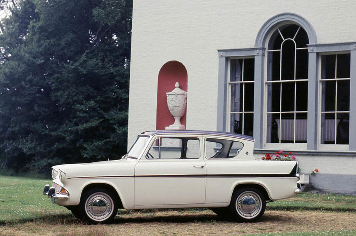 Ford Anglia static Ford Anglia static