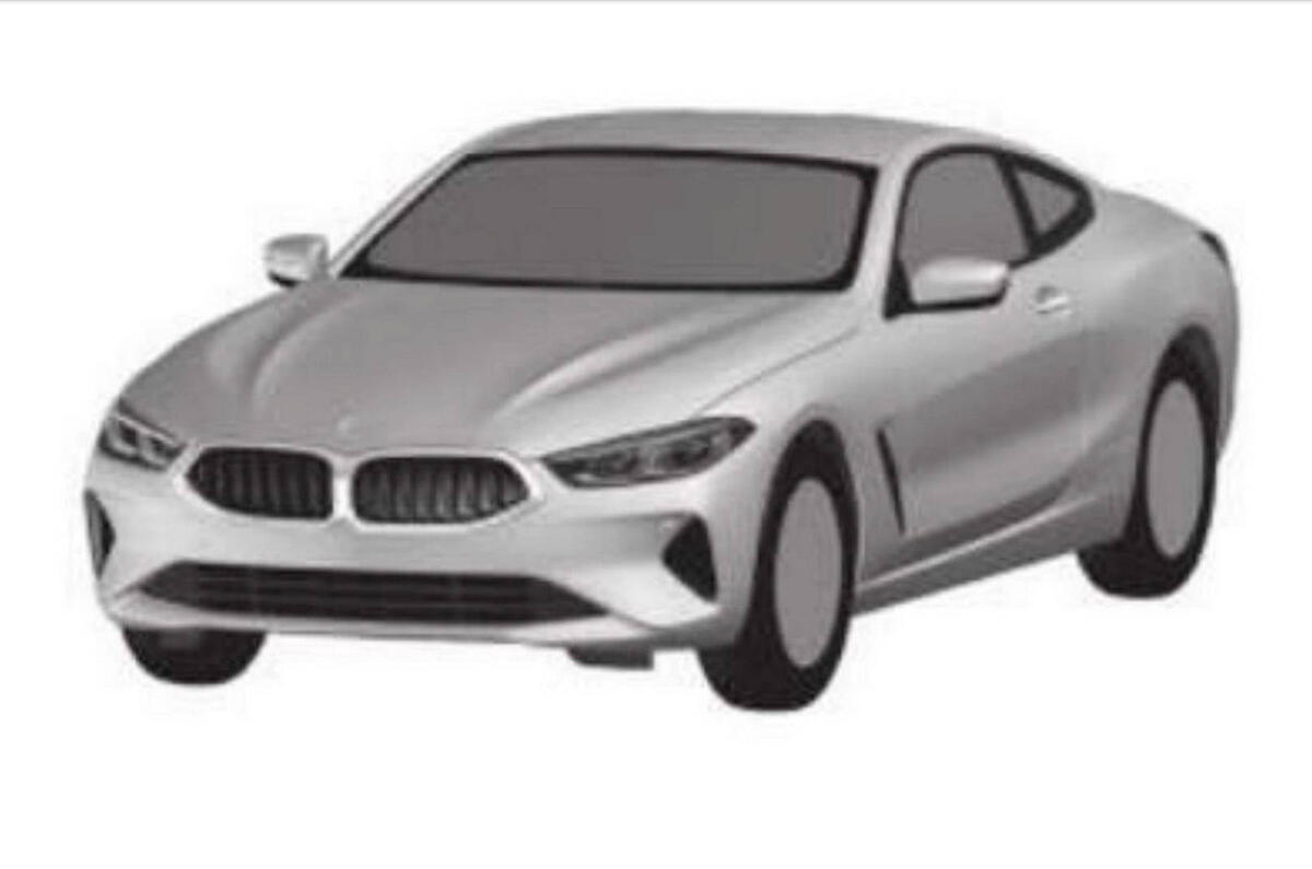 BMW 8 Series: patent pictures show convertible and Gran Coupe