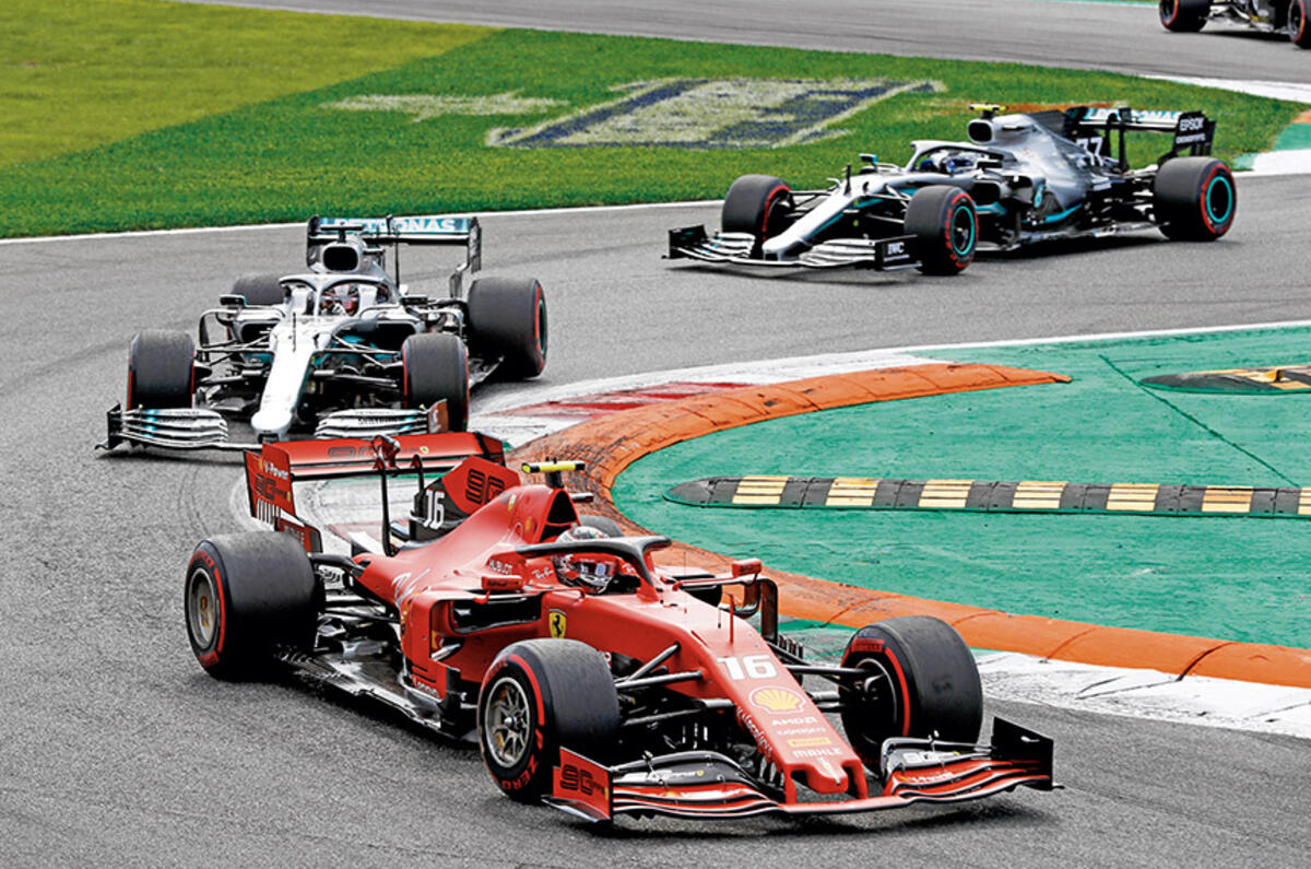 Charles Leclerc driving Charles Leclerc driving