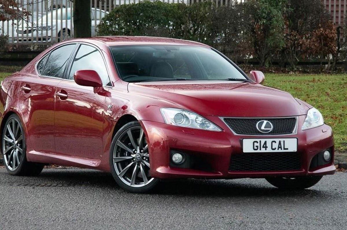 Lexus IS F - hero side Lexus IS F - hero side