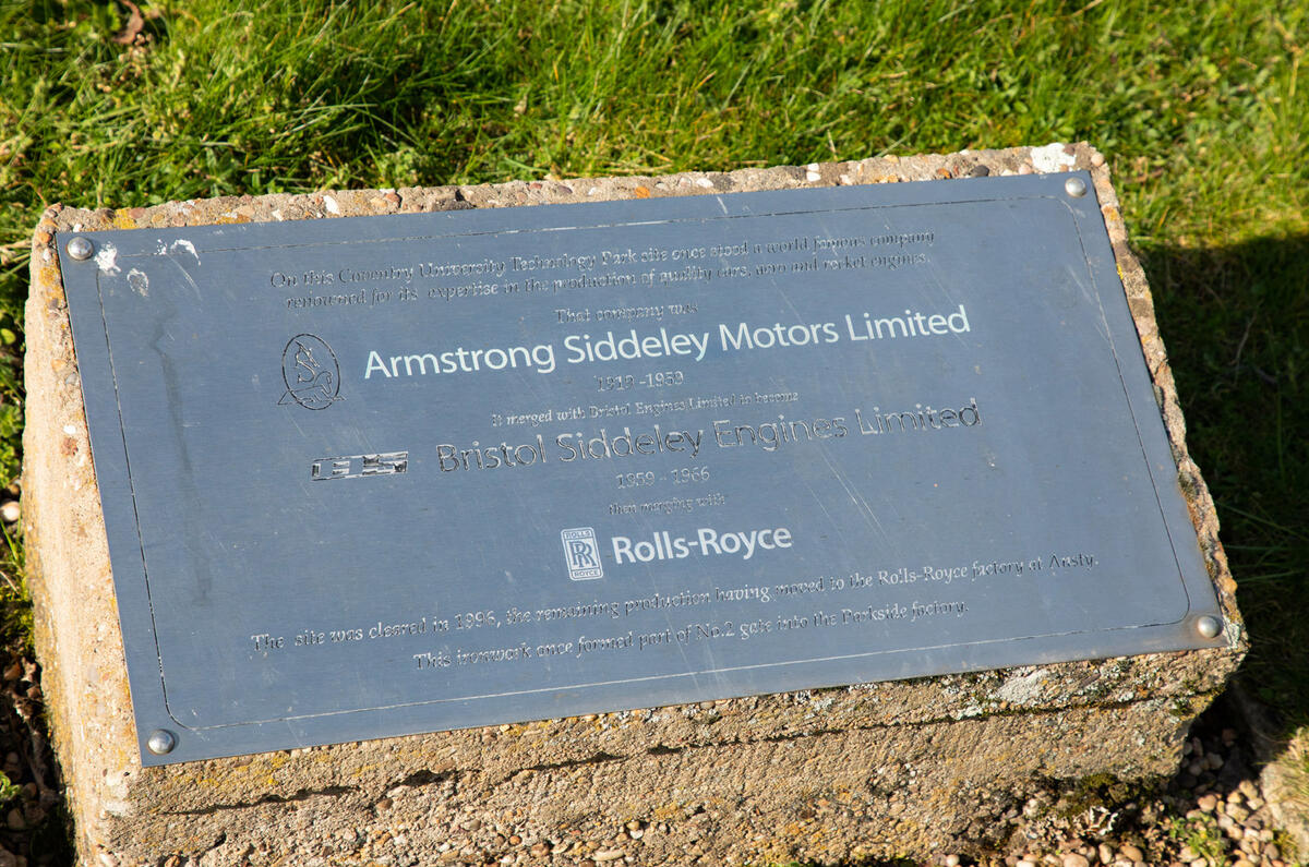 Armstrong Siddeley Motors factory Armstrong Siddeley Motors factory
