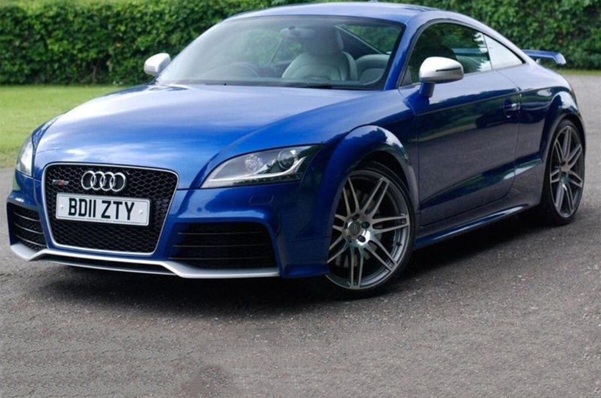 Audi TT RS - front